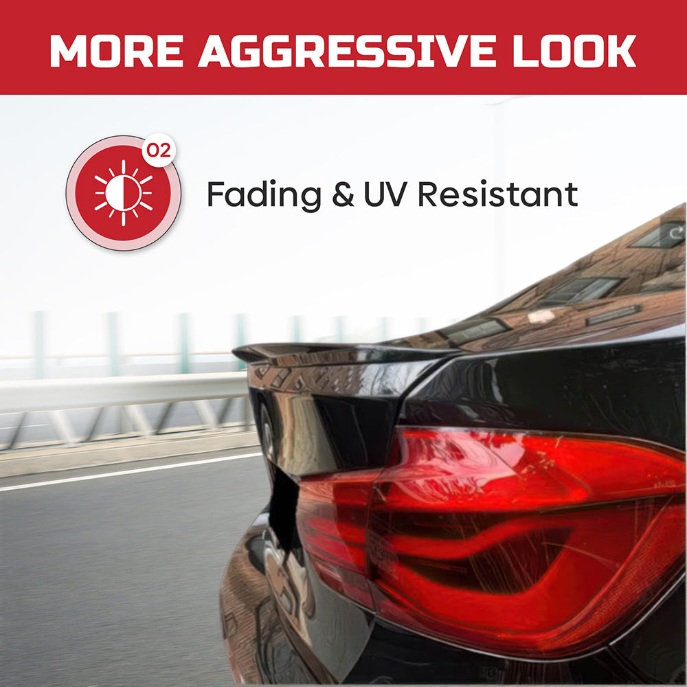 OEM Style Trunk Spoiler - 2012-2019 BMW 3 Series F30 & M3 F80 Sedan Position 3