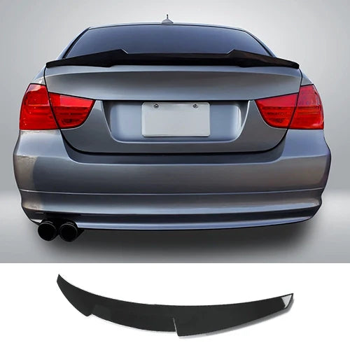 M4 Style Trunk Spoiler - 2006-2011 BMW 3 Series & M3 E90 Sedan Position 1