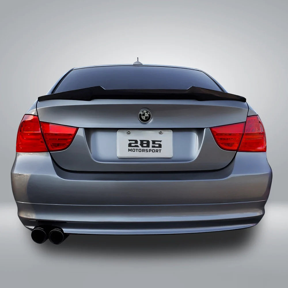 M4 Style Trunk Spoiler - 2006-2011 BMW 3 Series & M3 E90 Sedan Position 4