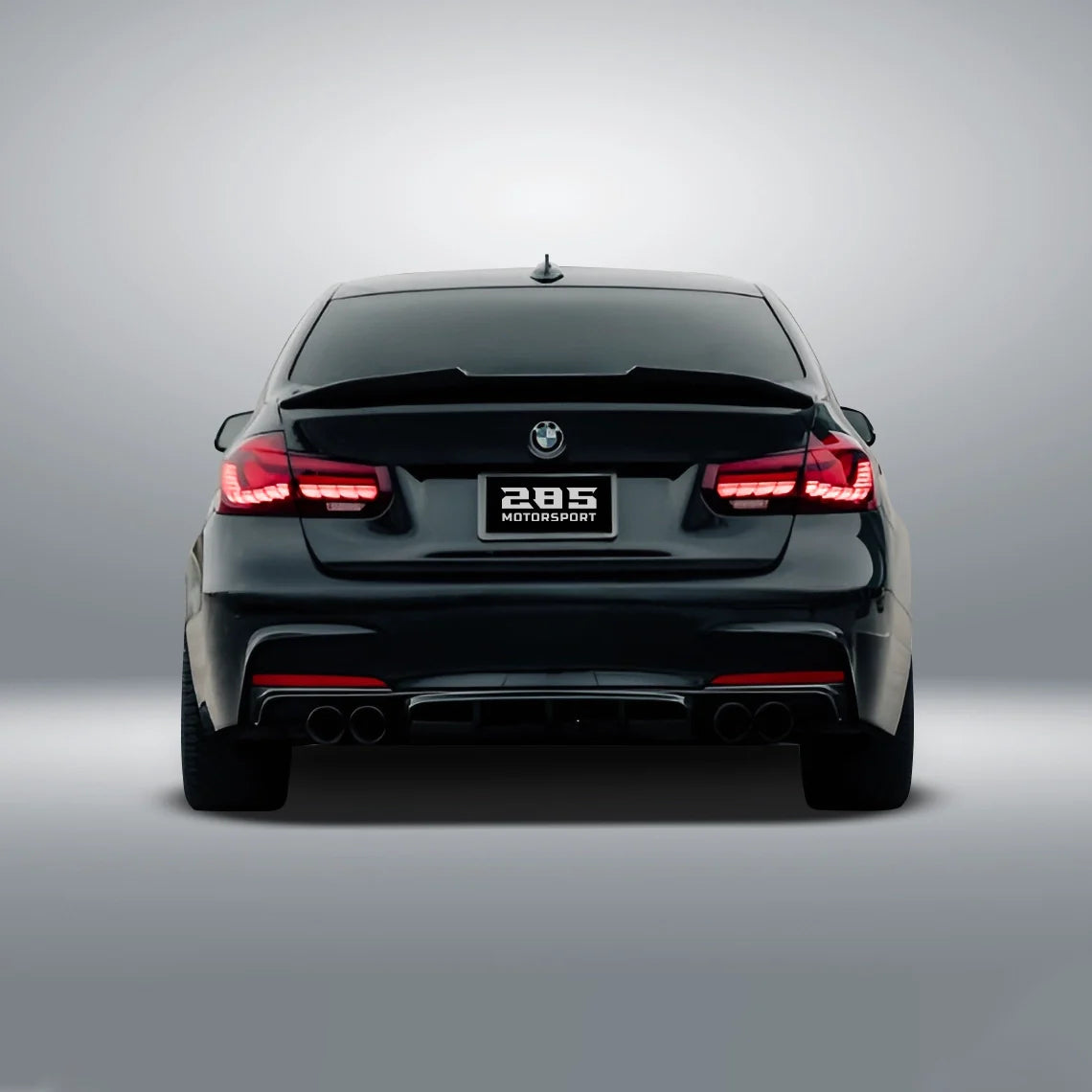 PSM Style Trunk Spoiler - 2012-2019 BMW 3 Series F30 & M3 F80 Sedan Position 4