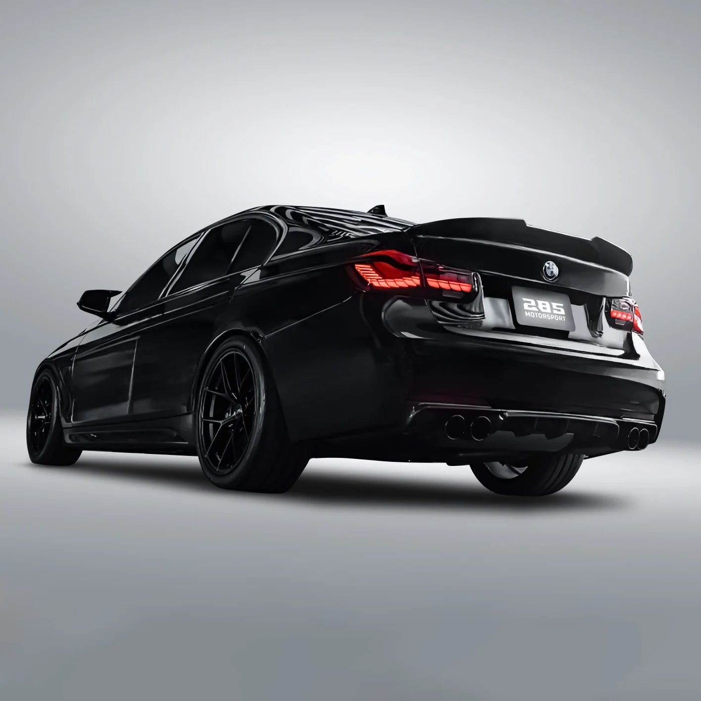 PSM Style Trunk Spoiler - 2012-2019 BMW 3 Series F30 & M3 F80 Sedan Position 5
