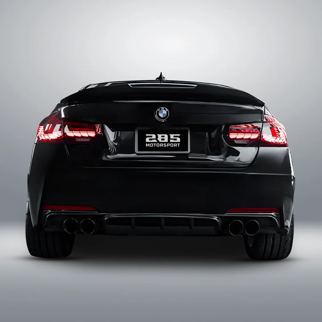 PSM Style Trunk Spoiler - 2012-2019 BMW 3 Series F30 & M3 F80 Sedan Position 7