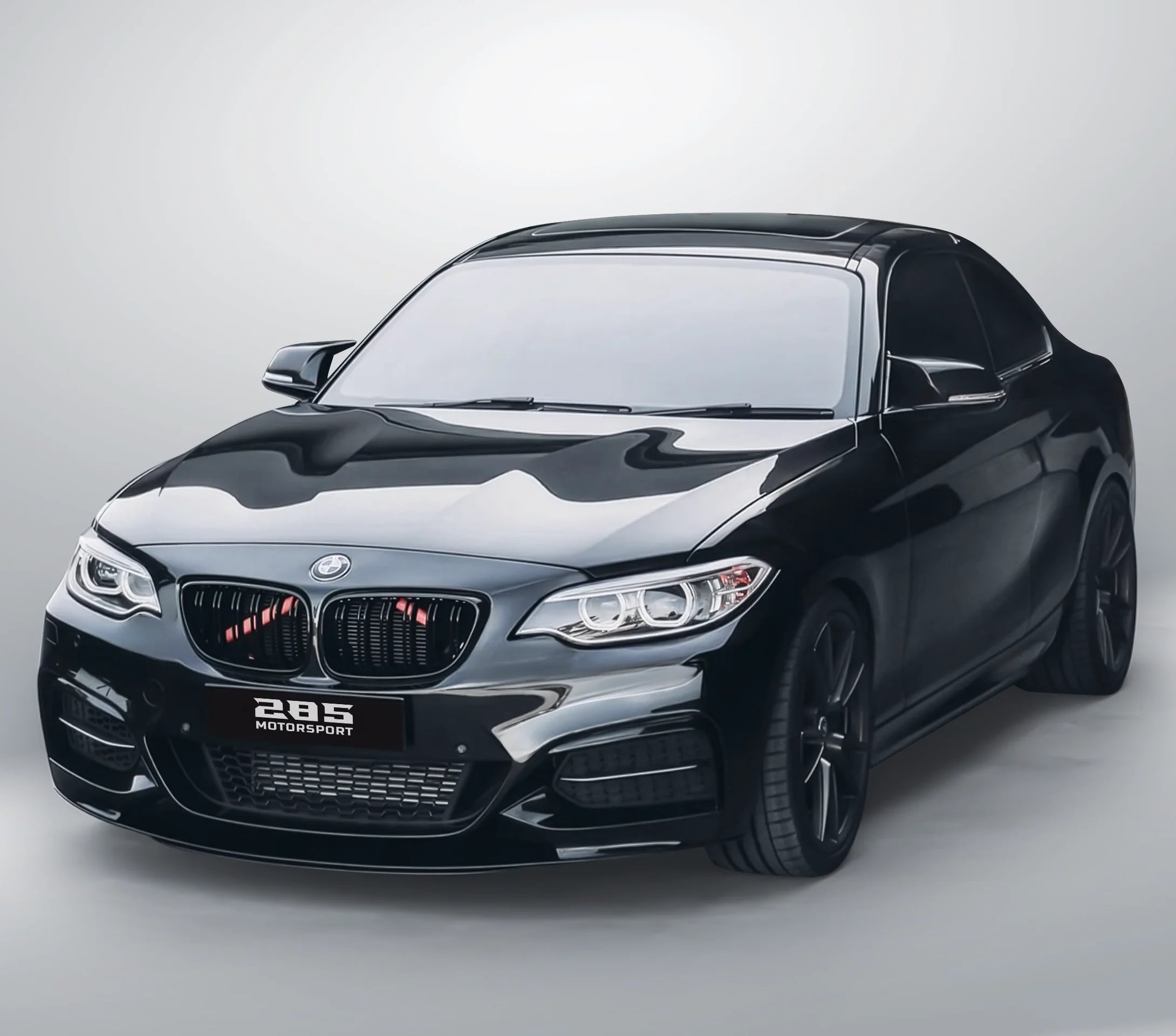 M Style Front Lip Splitter - 2014-2021 BMW 2 Series F22 / F23 2-Door Coupe / Convertible Position 5