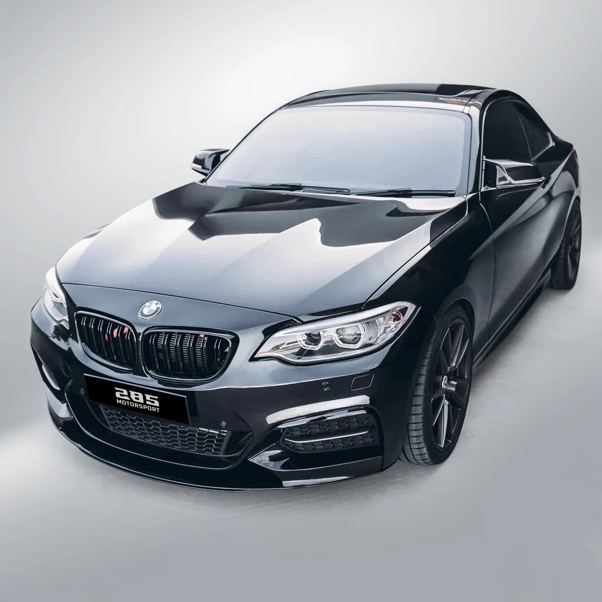 M Style Front Lip Splitter - 2014-2021 BMW 2 Series F22 / F23 2-Door Coupe / Convertible Position 6