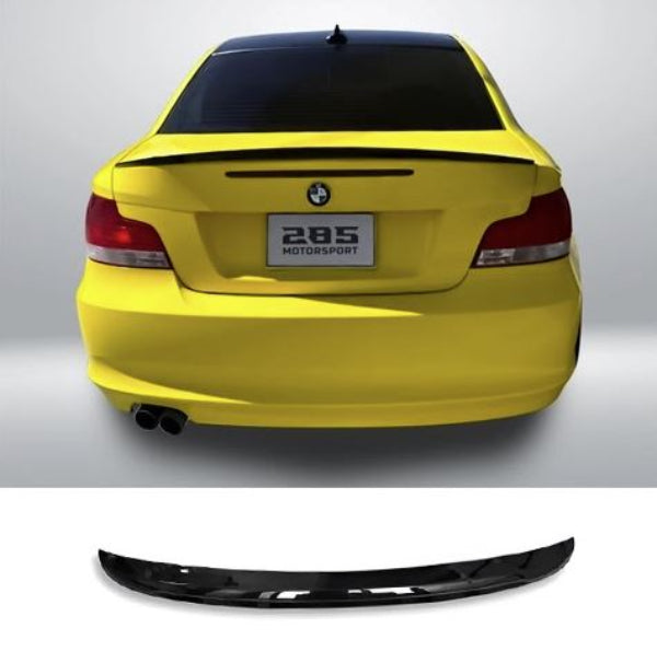 OEM Style Trunk Spoiler - 2007-2013 BMW 1 Series E82 / E88 & 1M E82 2-Door Coupe / Convertible Position 1