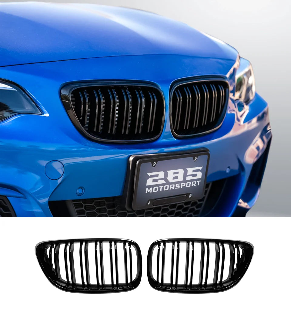 Kidney Style Front Grille - 2014-2021 BMW 2 Series F22 2-Door Coupe Position 1