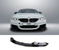 M Style Front Lip Splitter - 2013-2020 BMW 4 Series F32 / F36 Coupe / Grand Coupe Position 1