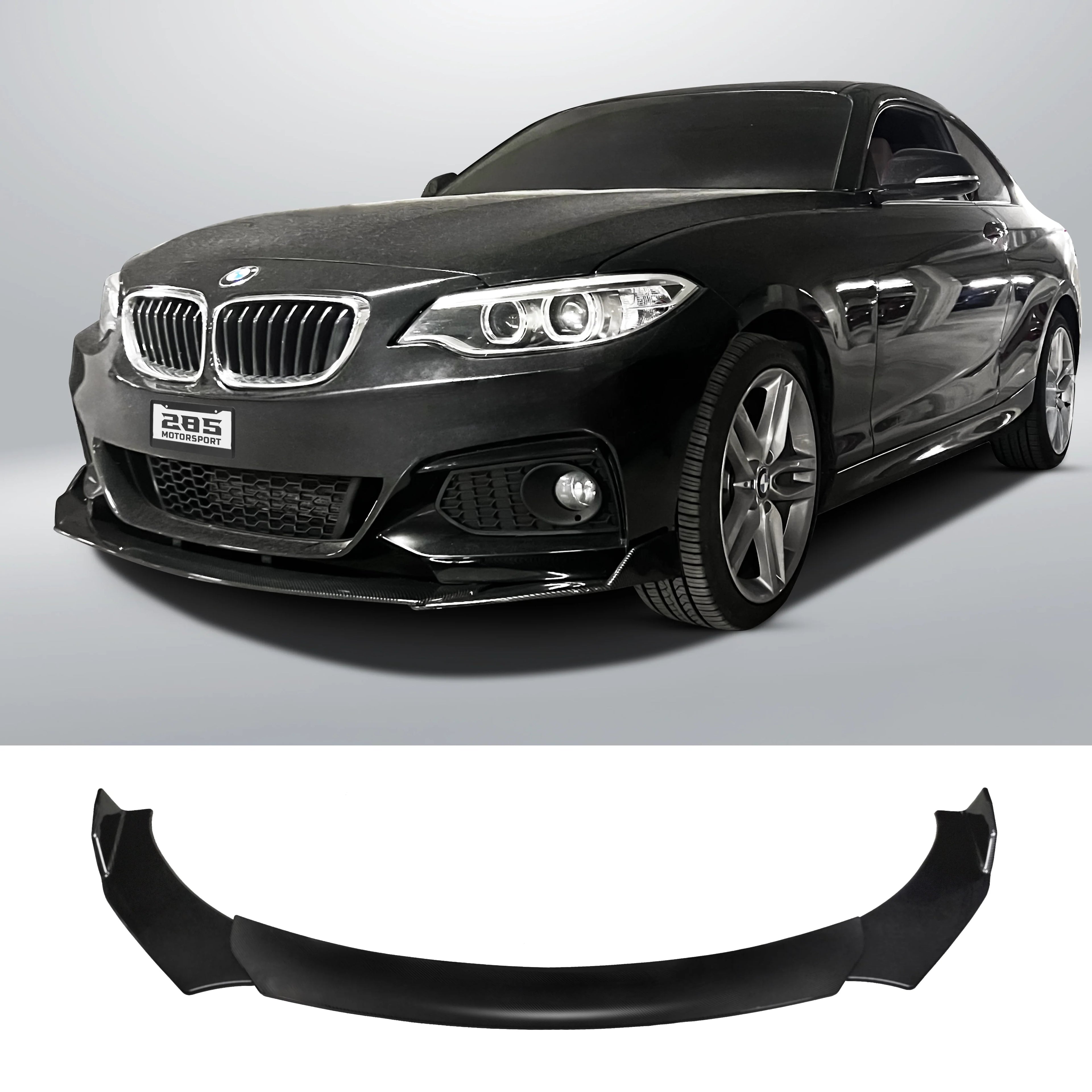 Front Lip Splitter - 2014-2021 BMW 2 Series F22 / F23 2-Door Coupe / Convertible Position 1