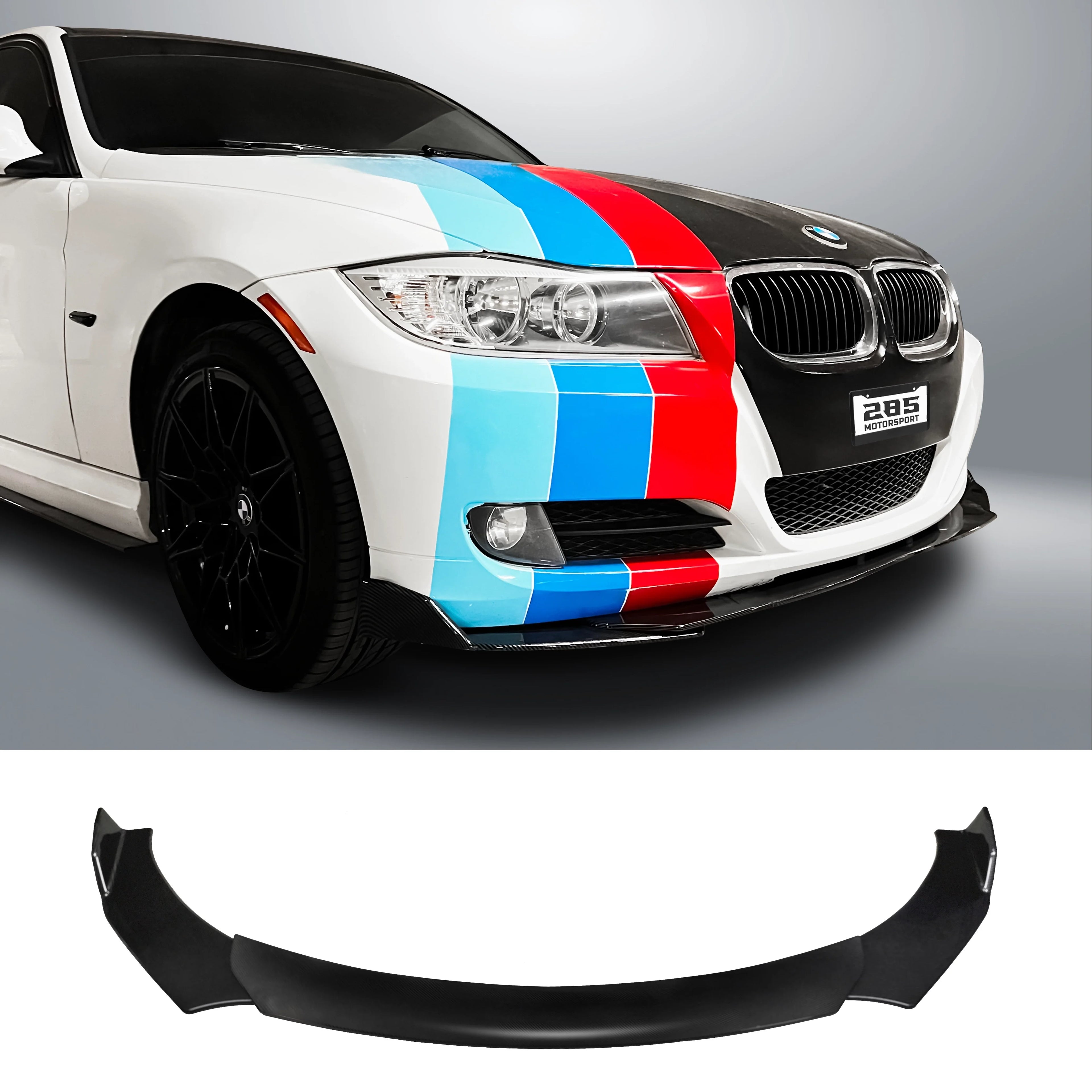 Front Lip Splitter - 2006-2011 BMW 3 Series & M3 E90 Sedan Position 1