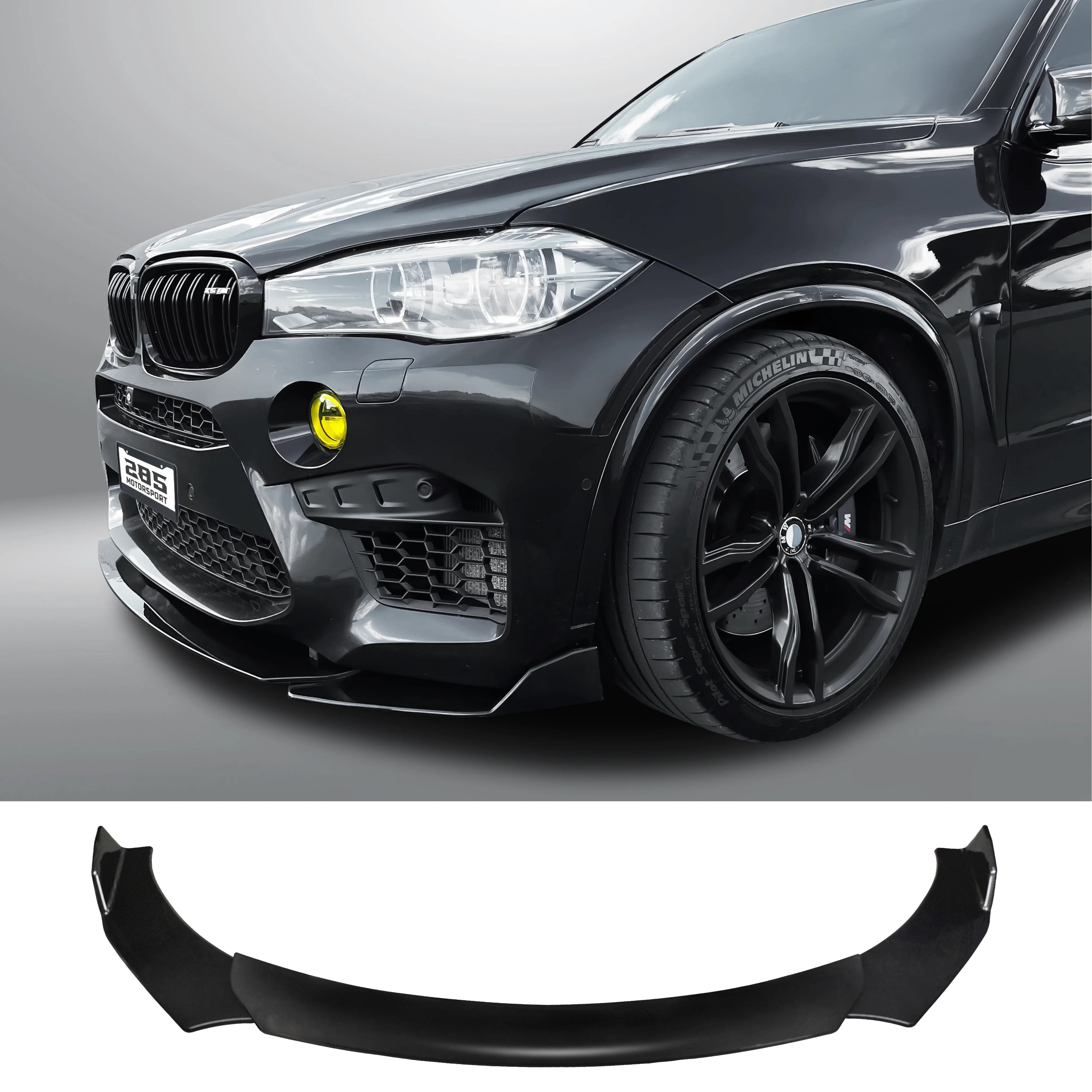 Front Lip Splitter - 2014-2018 BMW X5 F15 & X5 M F85 Position 1
