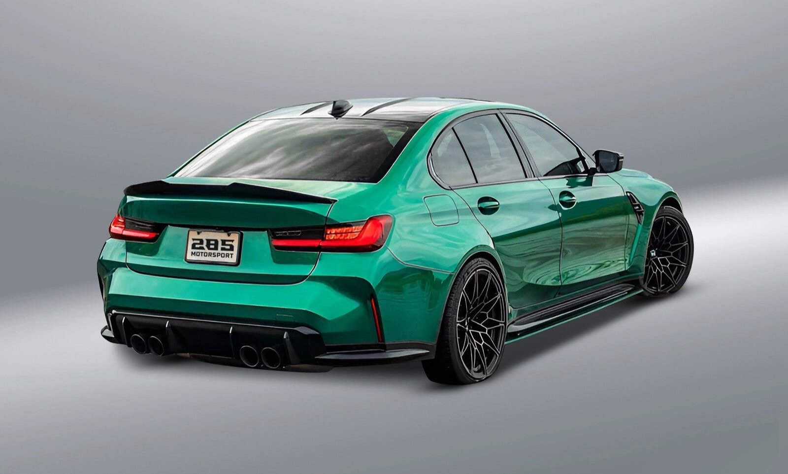 PSM Style Trunk Spoiler - 2020-2025 BMW 3 Series G20 & M3 G80 Sedan Position 5