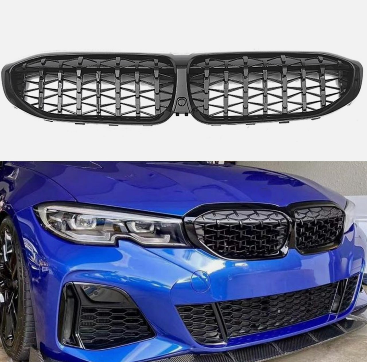 BMW G30 front grill plastic